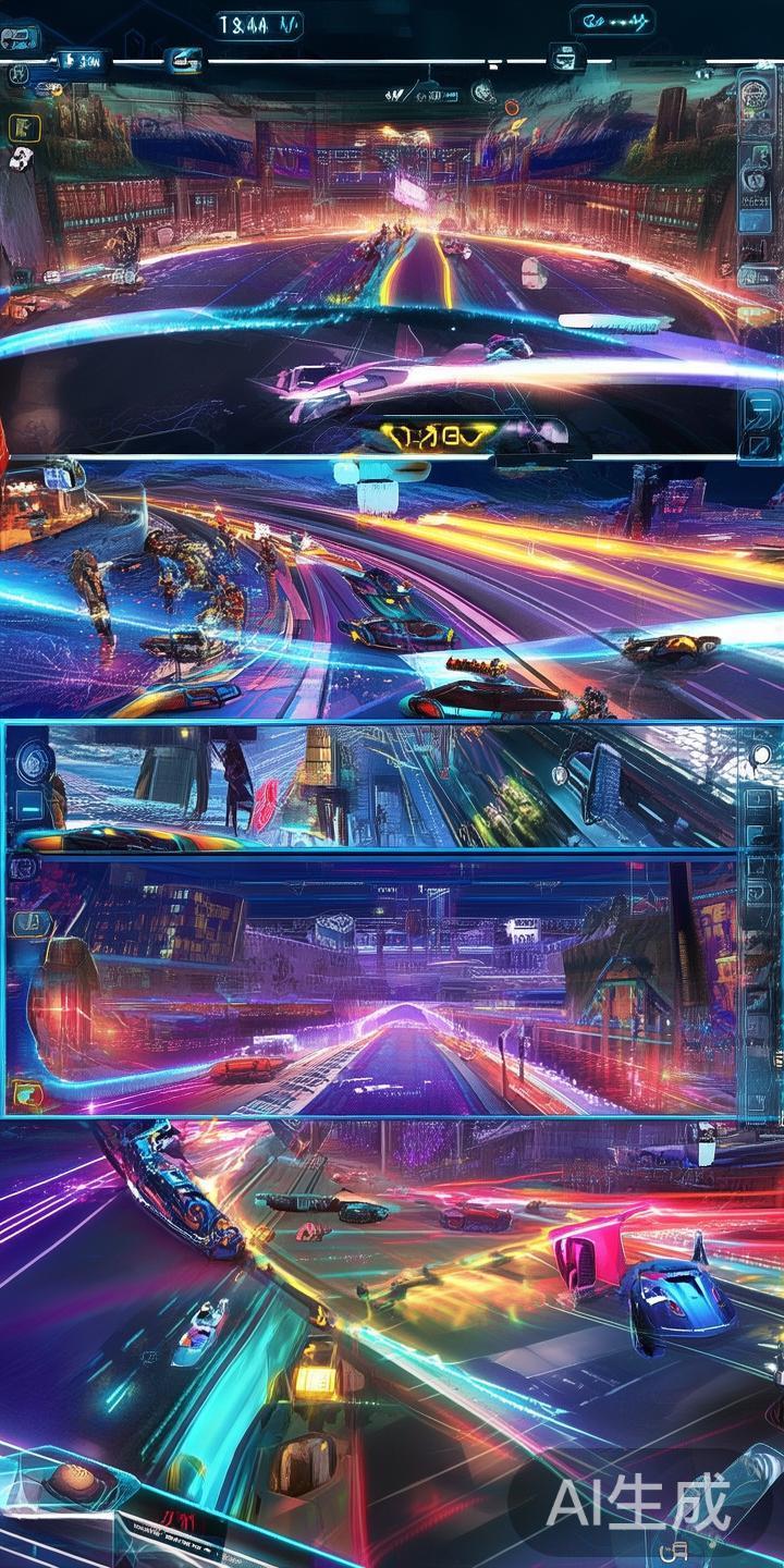 除了单人竞速，泛亚电竞疯狂赛车还提供丰富的多人在线